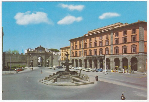 Viterbo piazza della rocca - piazza,