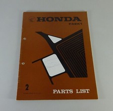 Catalogo Parti Honda Tiller /