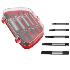 Set 5 Estrattore per Viti Danneggiate Spanate Bulloni Rotti Spezzati Rovinati