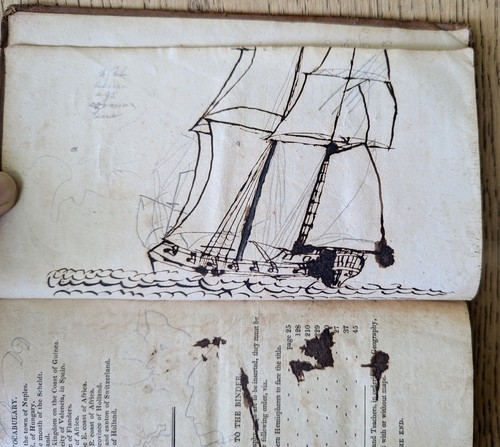 Ship ink drawing system - ink, a