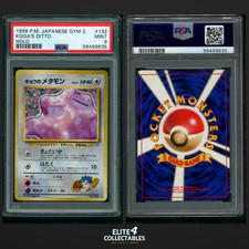 Koga's Ditto 132 Holo - PSA 9
