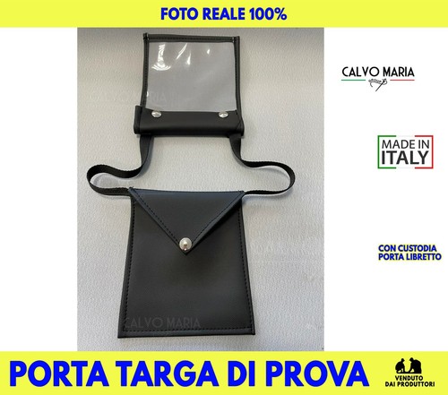 Porta targa prova auto moto - targa,