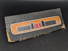 FIAT 850 BERLINA LOGO CRUSCOTTO SIGLA EMBLEMA FREGIO STEMMA SCRITTA BADGE TARGA