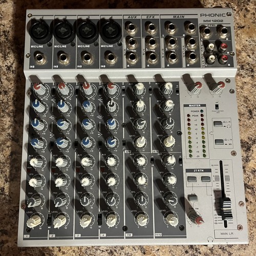 Mixer audio phonic - mixer, mm1202