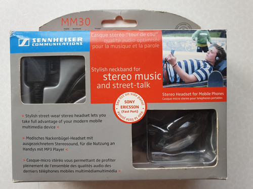 Sennheiser mm30 sony - sony, ericsson