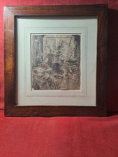 Disegno Antico. Antico disegno su carta,cm 16x18;cornice cm 33x36