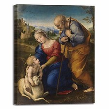 Raffaello sacra famiglia - , e