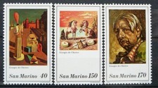 San Marino stamps -  Paintings