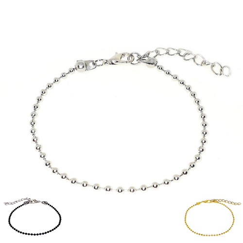 Bracciale catena palline - catena,
