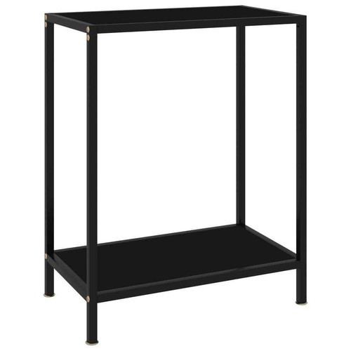 Vidaxl tavolo consolle nero - tavolo,