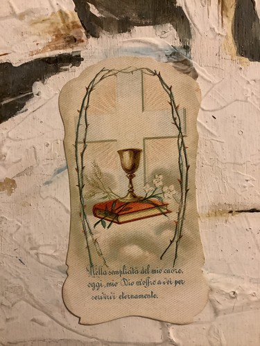 Santino sacro calice - santino,
