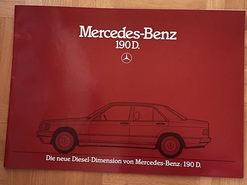 Brochure depliant mercedes - depliant,