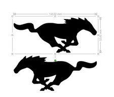 2 STICKERS  gauche /droite