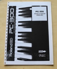 ROLAND PC-300 Owner's manual