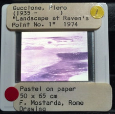 Piero Guccione "raven's Point"