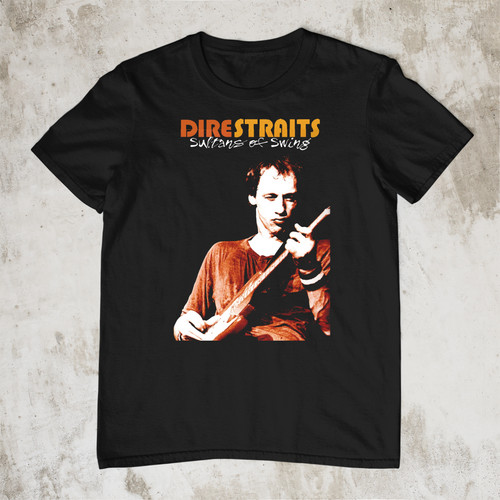 Shirt chitarra dire straits - dire,