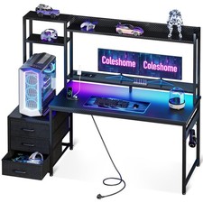 Scrivania Gaming con Libreria