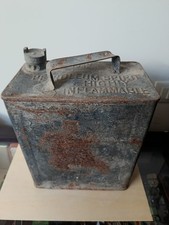 Ww2 Tanica Uk Petrolio 1942 Rara