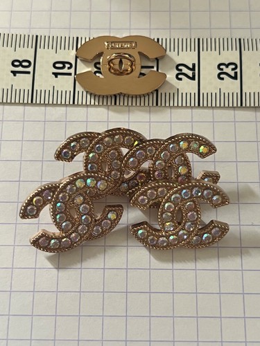 Boutons chanel vintage - 5,