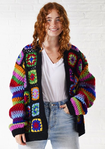 Cardigan fairtrade lana nonna - fairtrade,