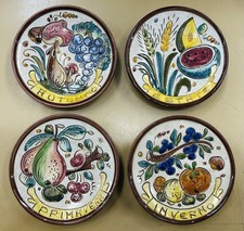 Deruta Pottery - Set Of 4