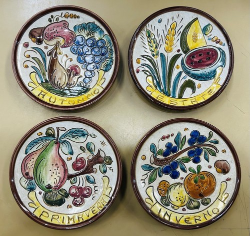 Ceramica deruta set di 4 - deruta,