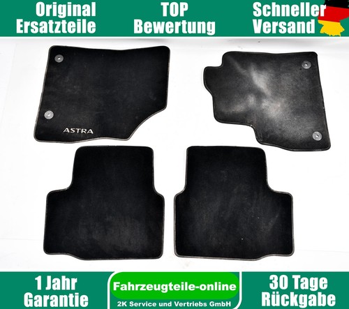 Set tappetini velluto nero