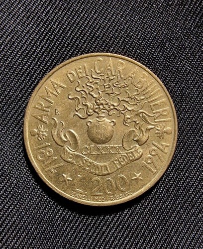 Moneta 200 lire - 200, dei