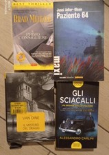 Lotto 4 libri Thriller Noir