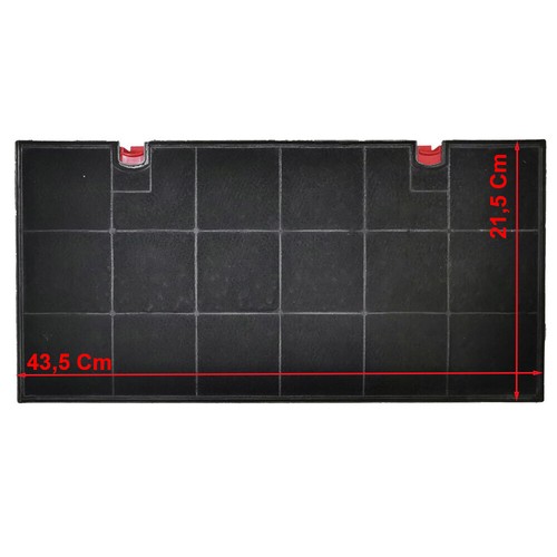 Filtro rettangolare x - filtro, 43,5