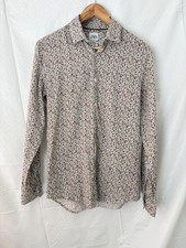 Zara camicia bianca floreale