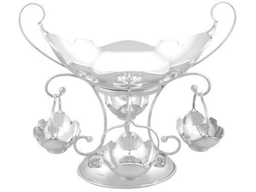 Antico epergne centropezzo - antico, epergne/centropezzo