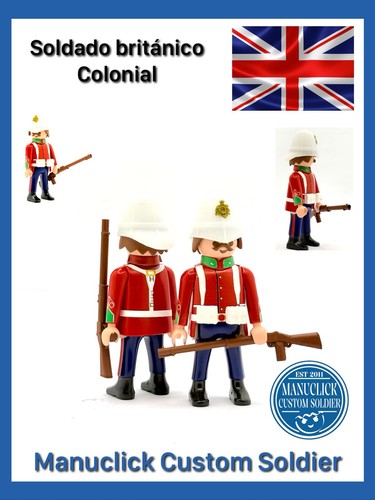 Playmobil custom soldado - playmobil,