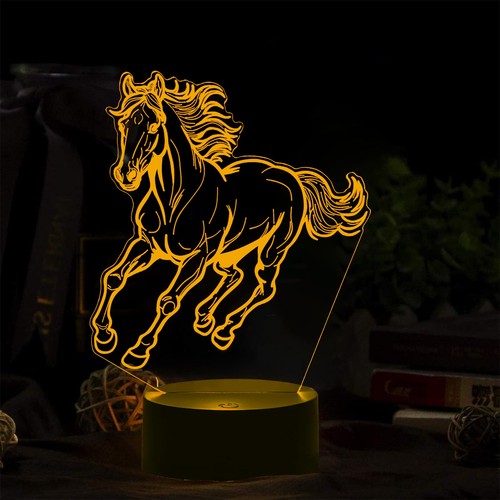 Birbann lampada cavallo - lampada, 3d