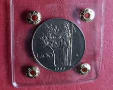 100 lire 1966 - minerva, fdc