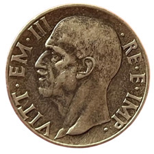 1940 Italy 10 Centesimi XVIII