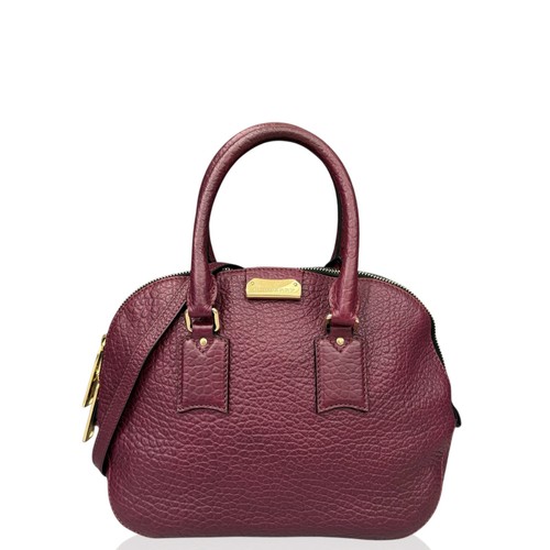 Burberry dome burgundy grained - burberry,