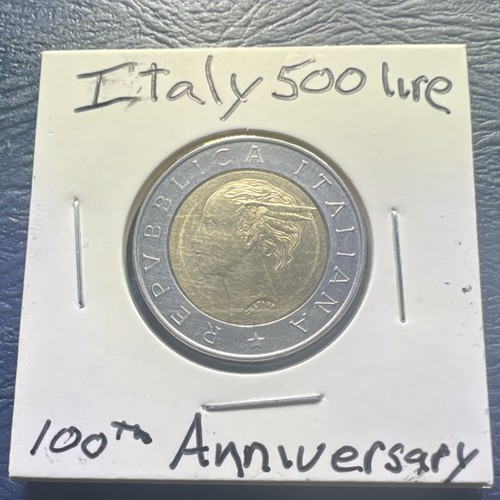 Moneta 500 lire - moneta, italia