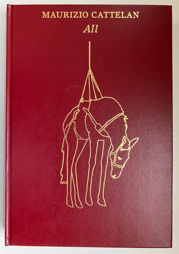 Signed maurizio cattelan - signed,