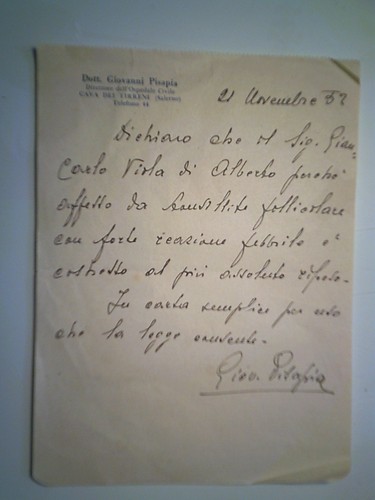 Dichiarazione dott giovanni - dichiarazione,
