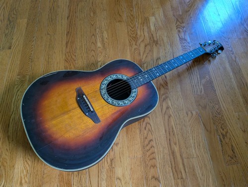 Chitarra elettrica acustica