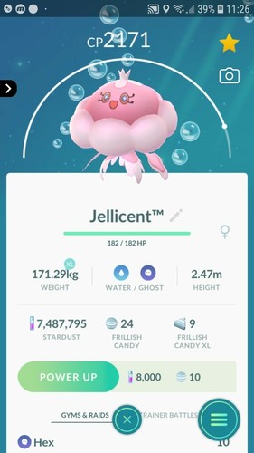 Jellicent maschio femmina - jellicent, maschio/femmina