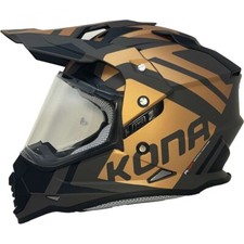 Casco Moto Integrale All Road Vemar Kona Desert Bronzo Opaco TAGLIA L