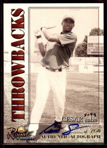 Cesar saba 2001 royal - cesar,