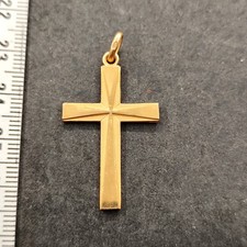 Ciondolo Dore Religioso Croce