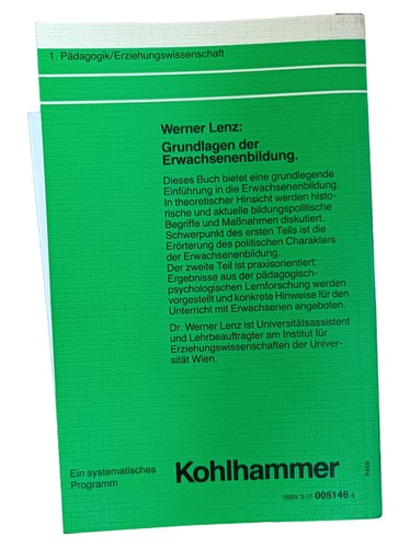Werner lenz fondamenti - werner,