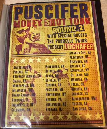 Poster puscifer tour - puscifer,