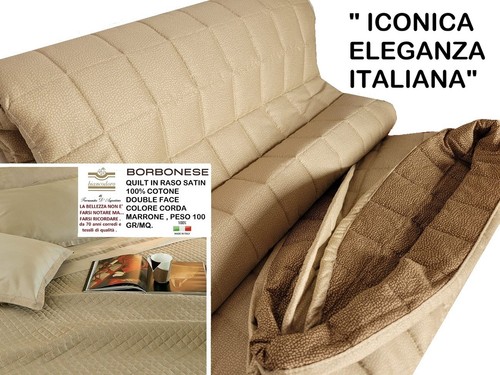 Borbonese quilt copriletto - borbonese,