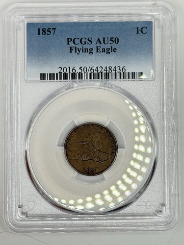 1857 aquila volante centesimo - 1857,