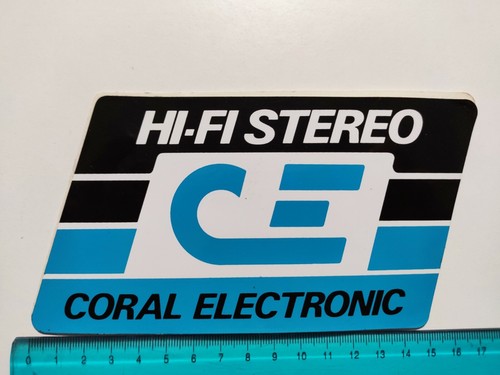 Adesivo coral electronic fi - electronic, hi-fi